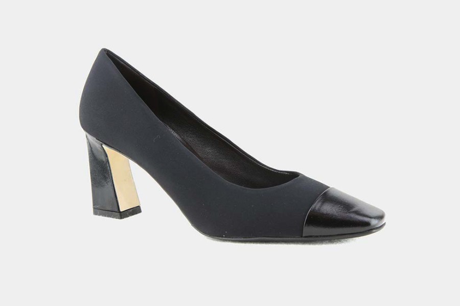Women Brunate | Brunate - Baguette Noir Pumps On Labotte