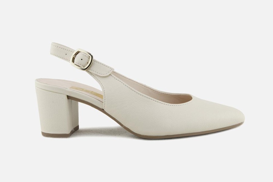 Women Gabor | Gabor - Isatis Ivoire Pumps On Labotte