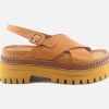 Women Elvio Zanon | Elvio Zanon - Wanna Honey Sandals On Labotte