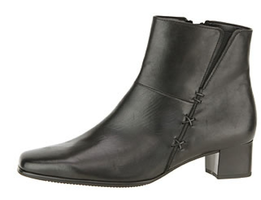 Women Gabor | Gabor - Irena Noir Ankle Boots On Labotte