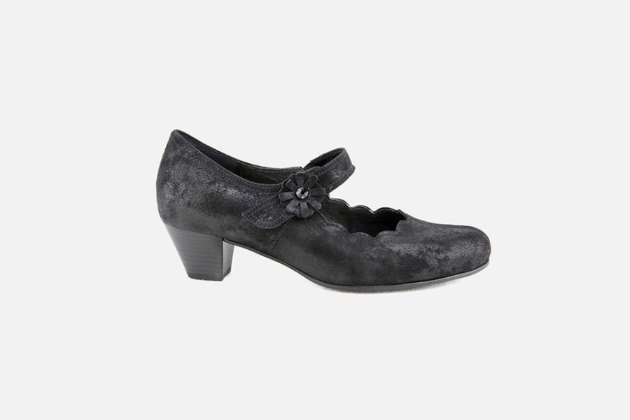 Women Gabor | Gabor - Inedit Noir Pumps On Labotte