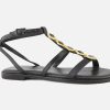 Women Caryatis | Caryatis - Caryatis Hera Black Sandals On Labotte