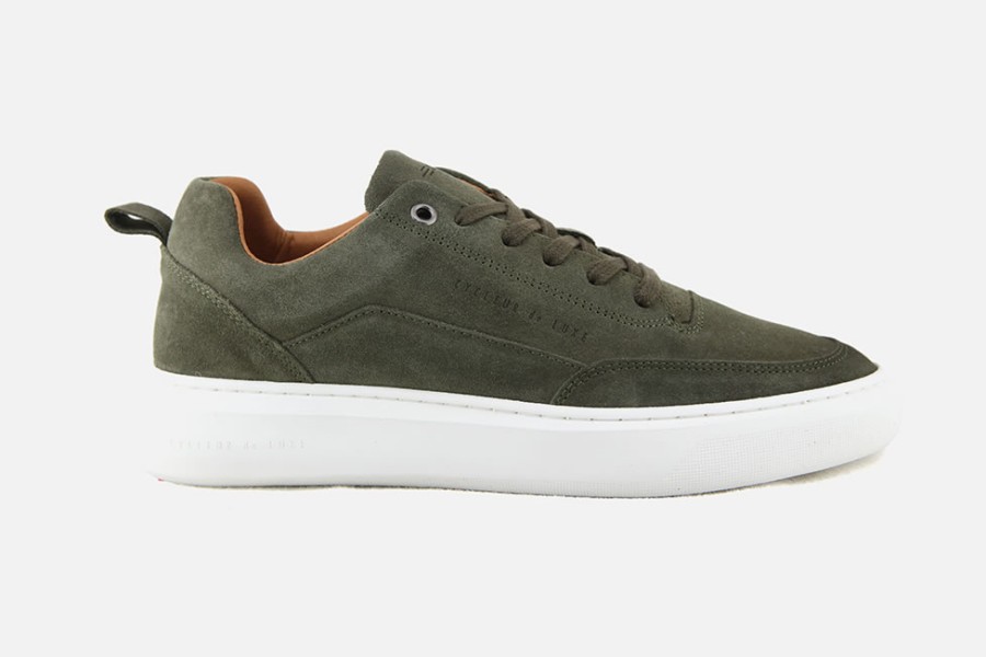 Men Cycleur de Luxe | Cycleur De Luxe - Roubaix Kaki Sneakers On Labotte