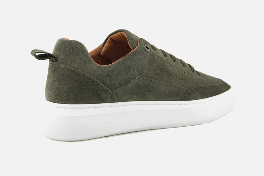 Men Cycleur de Luxe | Cycleur De Luxe - Roubaix Kaki Sneakers On Labotte