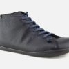 Men Camper | Camper - Peu Cami Hi Black Lace-Up Boots On Labotte