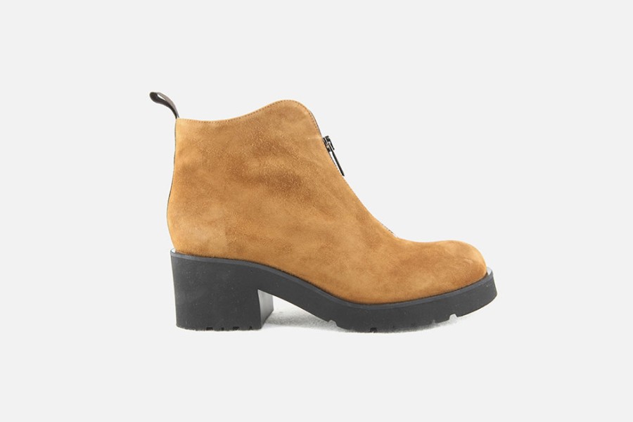 Women Thierry Rabotin | Thierry Rabotin - Toronto Rust Ankle Boots On Labotte