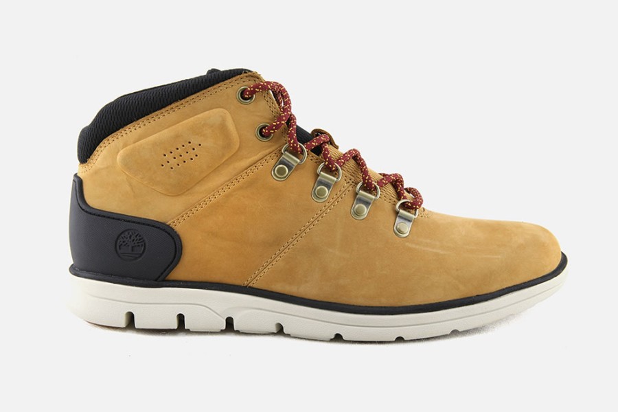 Men Timberland | Timberland - Bradstreet Hiker Wheat Lace-Up Boots On Labotte