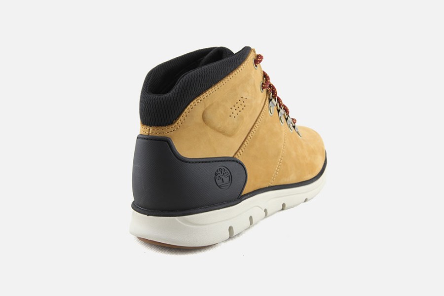 Men Timberland | Timberland - Bradstreet Hiker Wheat Lace-Up Boots On Labotte