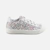 Girls Bellamy | Bellamy - Lauretta White Bubble Lace-Up Shoes On Labotte