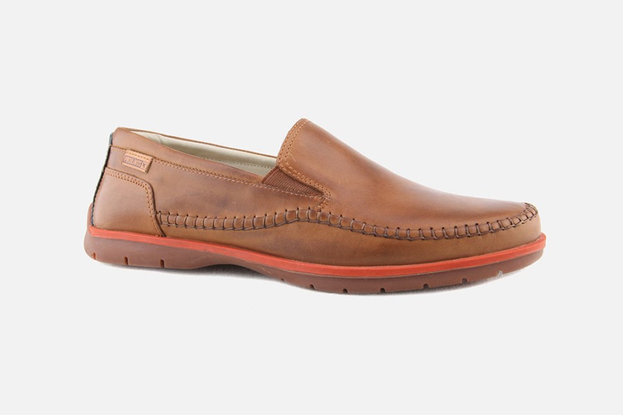 Men Pikolinos | Pikolinos - Marbella Moc Brandy Loafers On Labotte