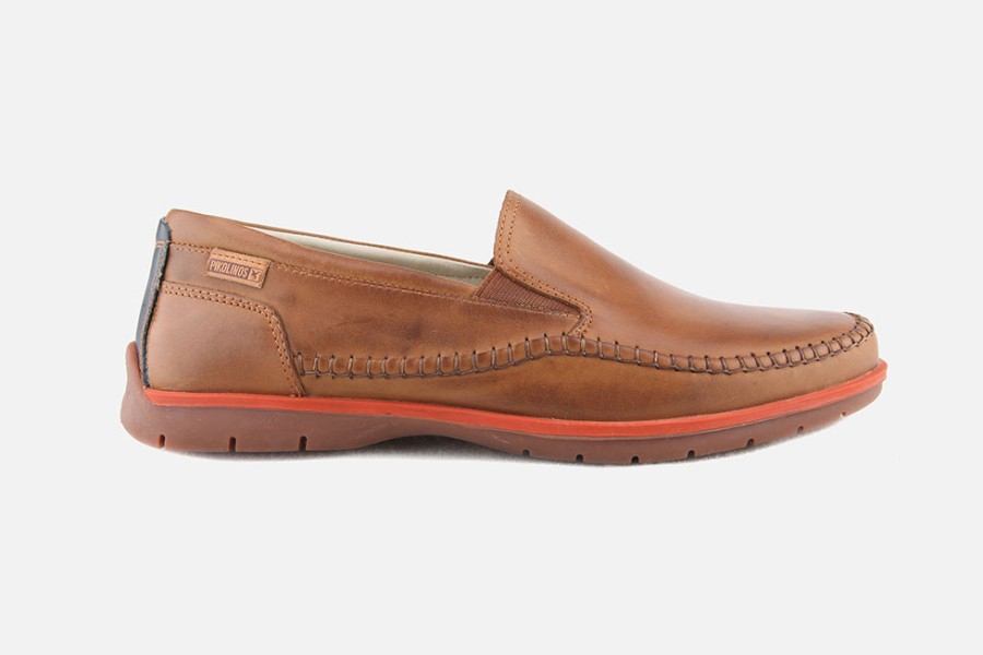 Men Pikolinos | Pikolinos - Marbella Moc Brandy Loafers On Labotte