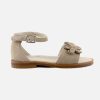 Girls Beberlis | Beberlis - Breanne Taupe Sandals On Labotte
