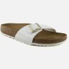 Women Birkenstock | Birkenstock - Madrid Birko White Sandals On Labotte