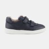 Boys Lunella | Lunella - Liony Navy Velcro Shoes On Labotte