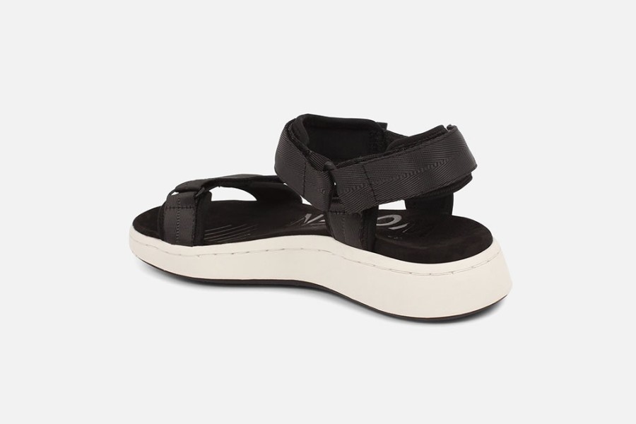 Women Woden | Woden - Line Black Sandals On Labotte