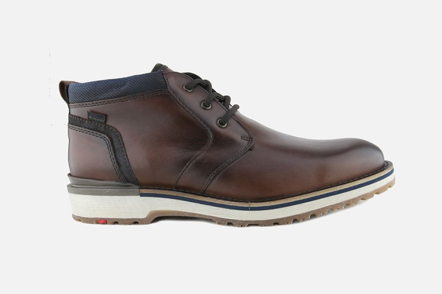 Men LLOYD | Lloyd - Visby Brown Gtx Lace-Up Boots On Labotte