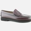 Men Sebago | Sebago - Dan Polaris Wide Burgundy Loafers On Labotte