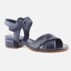 Women Lorenzo Masiero | Lorenzo Masiero - Laurier Deep Blue Sandals On Labotte