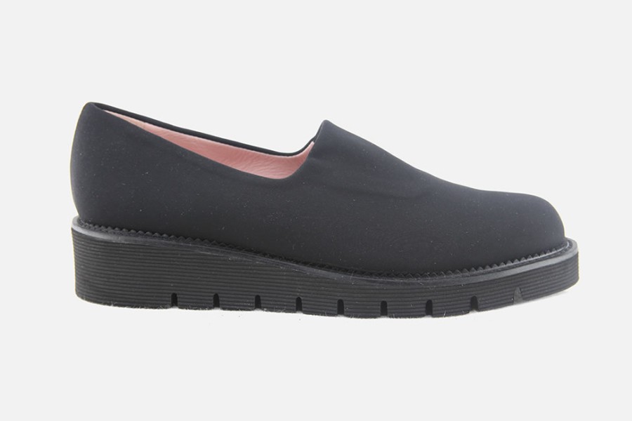 Women Pretty Ballerinas | Pretty Ballerinas - Charlee Black Loafers On Labotte