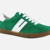 Women Paul Green | Paul Green - Pistache Prairie Sneakers On Labotte