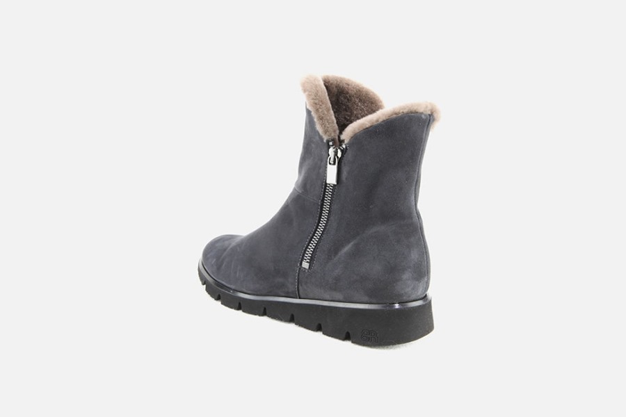 Women Brunate | Brunate - Baikal Smoke Ankle Boots On Labotte