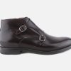 Men Franceschetti | Franceschetti - Ferrante Wine Ankle Boots On Labotte