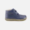 Girls Falcotto | Falcotto - Pilote Deep Blue Lace-Up Boots On Labotte