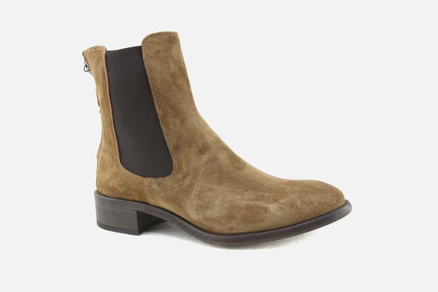 Women Sturlini | Sturlini - Serious Dark Honey Ankle Boots On Labotte