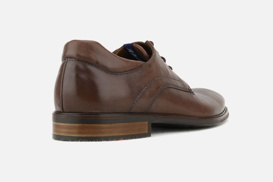 Men LLOYD | Lloyd - Milan Motion Cognac Derbies On Labotte