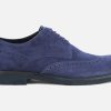 Men Tod's | Tod'S - Gregorio Ink Blue Derbies On Labotte