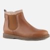 Girls Beberlis | Beberlis - Babel Tabacco Glitter Ankle Boots On Labotte