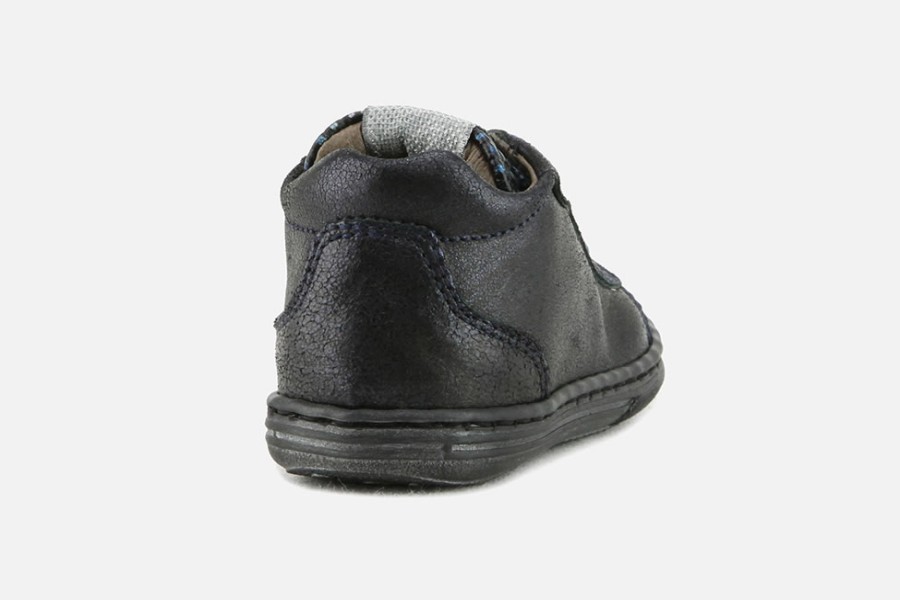 Girls Romagnoli | Romagnoli - Melissa Blue Lace-Up Boots On Labotte