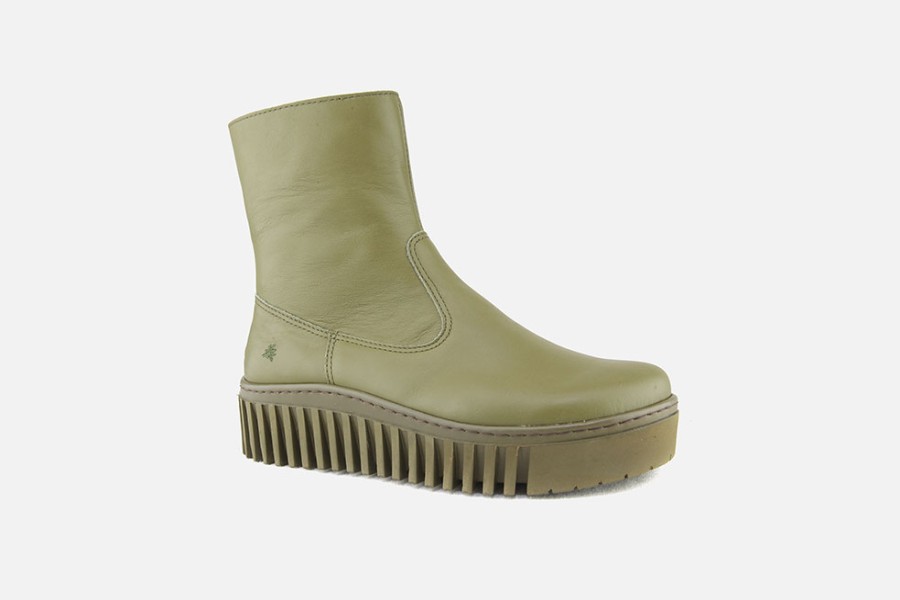 Women Art | Art - Art Brighton Boots Kaki Ankle Boots On Labotte