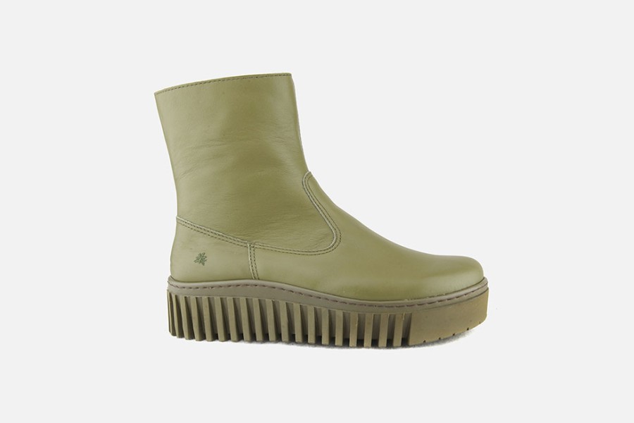 Women Art | Art - Art Brighton Boots Kaki Ankle Boots On Labotte