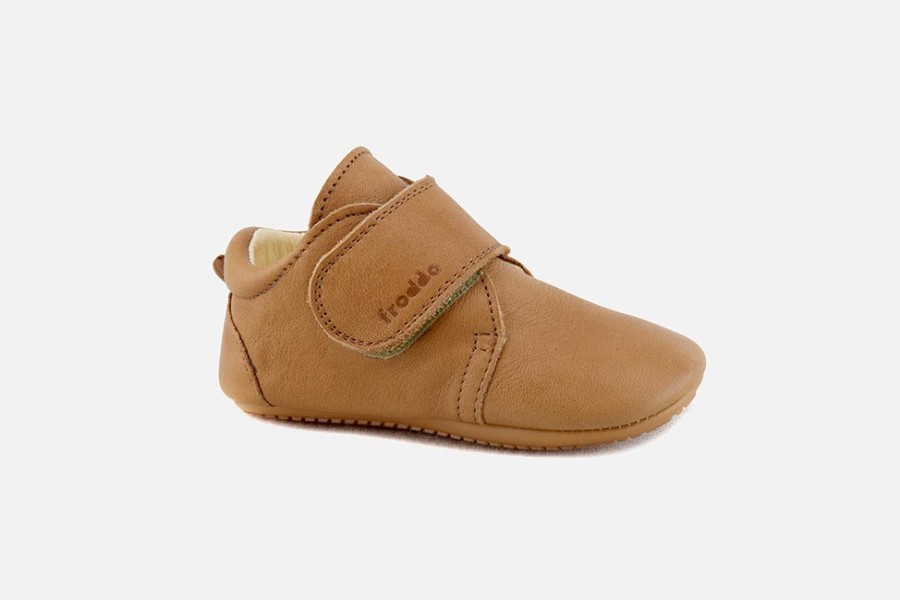Girls Froddo | Froddo - Chouchou Caramel Layette Shoes On Labotte