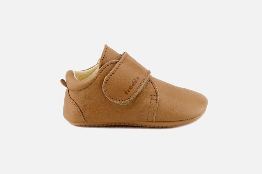 Girls Froddo | Froddo - Chouchou Caramel Layette Shoes On Labotte