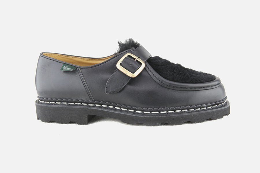 Men Paraboot | Paraboot - Michael Bride Lapin Noir Derbies On Labotte
