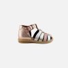 Girls Bellamy | Bellamy - Aurelia Metallic Cooper Sandals On Labotte
