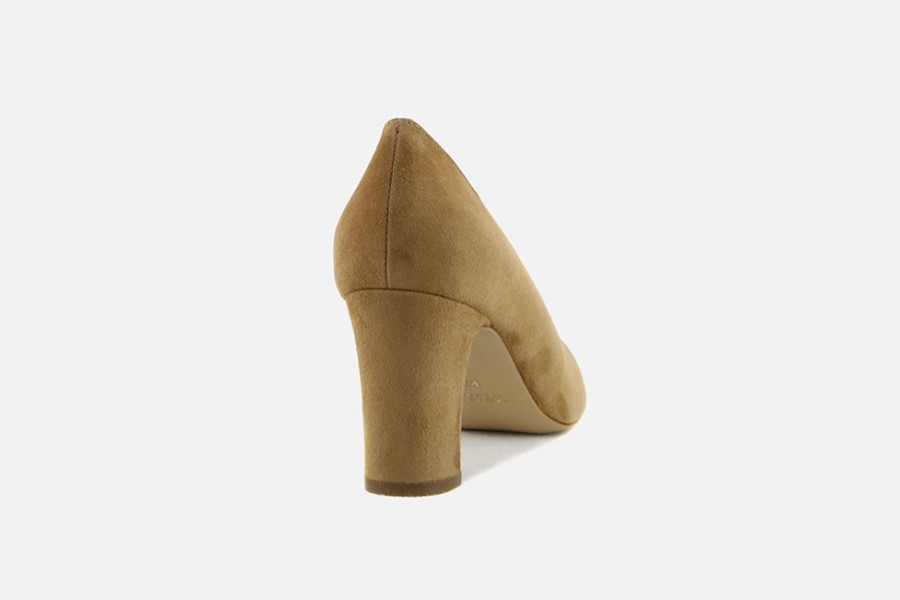 Women Cervone | Cervone - Capriccio Camel Pumps On Labotte