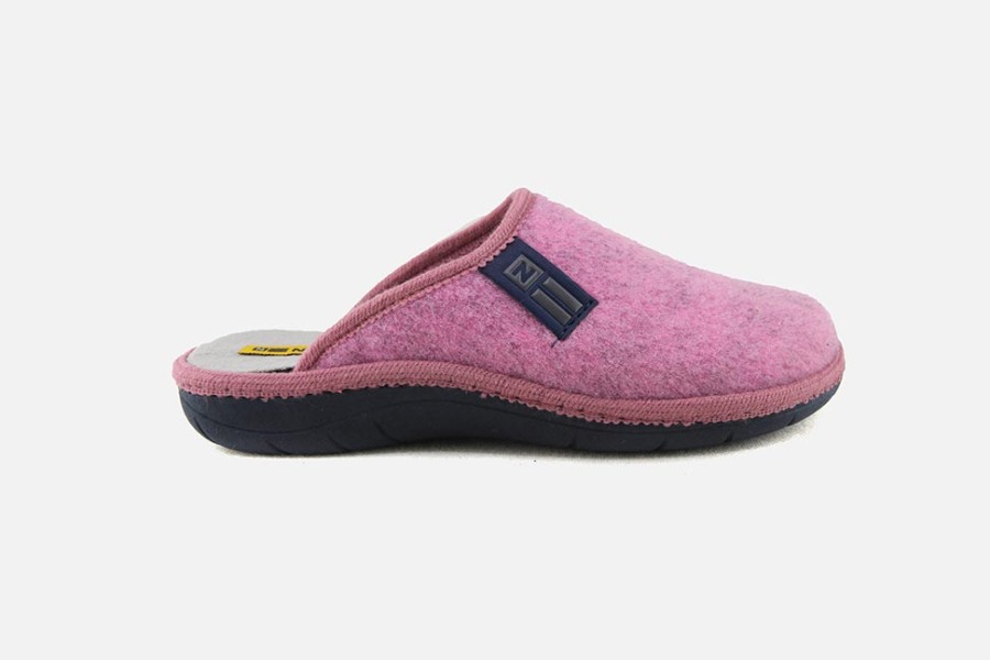 Women Nordikas | Nordikas - Isba Rosa Low Slippers On Labotte