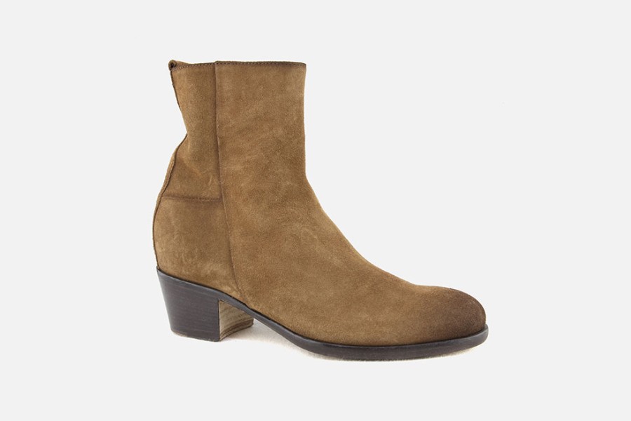 Women Elia Maurizi | Elia Maurizi - Enea Boots Honey Ankle Boots On Labotte