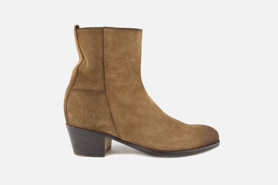 Women Elia Maurizi | Elia Maurizi - Enea Boots Honey Ankle Boots On Labotte