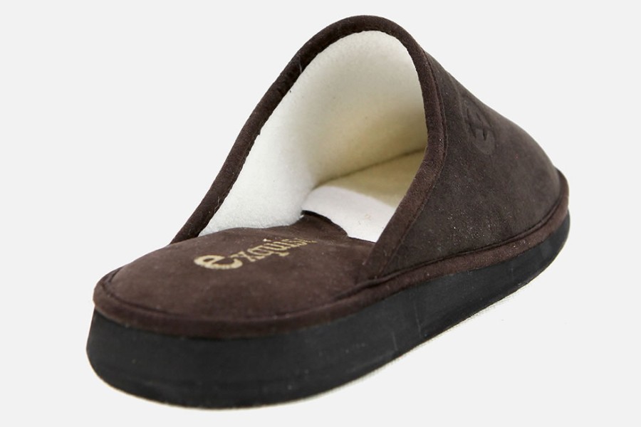 Men Exquise | Exquise - Rinaldo Choco Low Slippers On Labotte