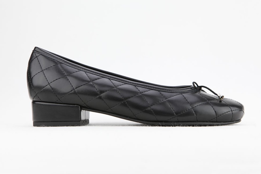 Women Heller | Heller - Gracieuse Noir Low Slippers On Labotte
