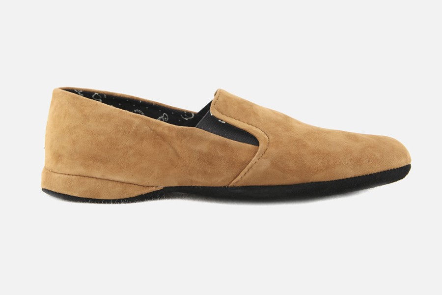 Men Erel | Erel - Germain Caramel Low Slippers On Labotte