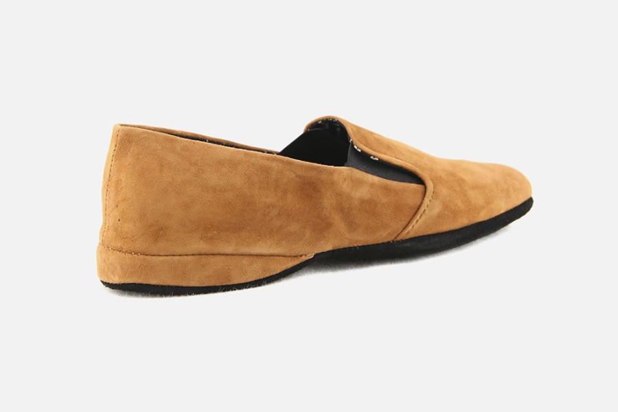 Men Erel | Erel - Germain Caramel Low Slippers On Labotte