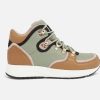 Women Woden | Woden - Millie Wpf Dusty Olive Lace-Up Boots On Labotte