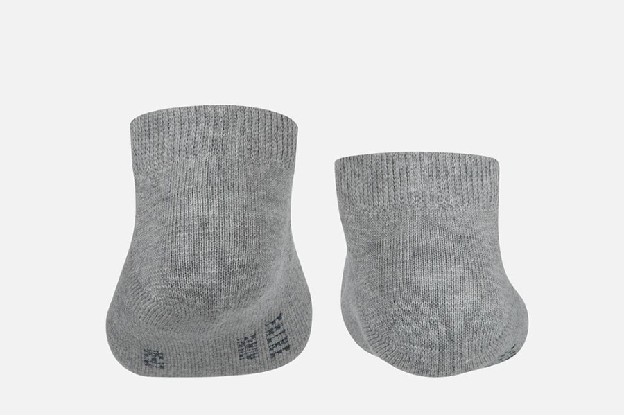 Girls Falke | Falke - Family Low Kids Grey Ankle High On Labotte