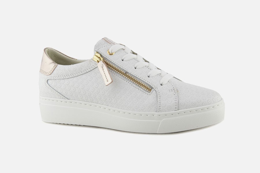 Women DLSport | Dlsport - Dixie Blanc Sneakers On Labotte