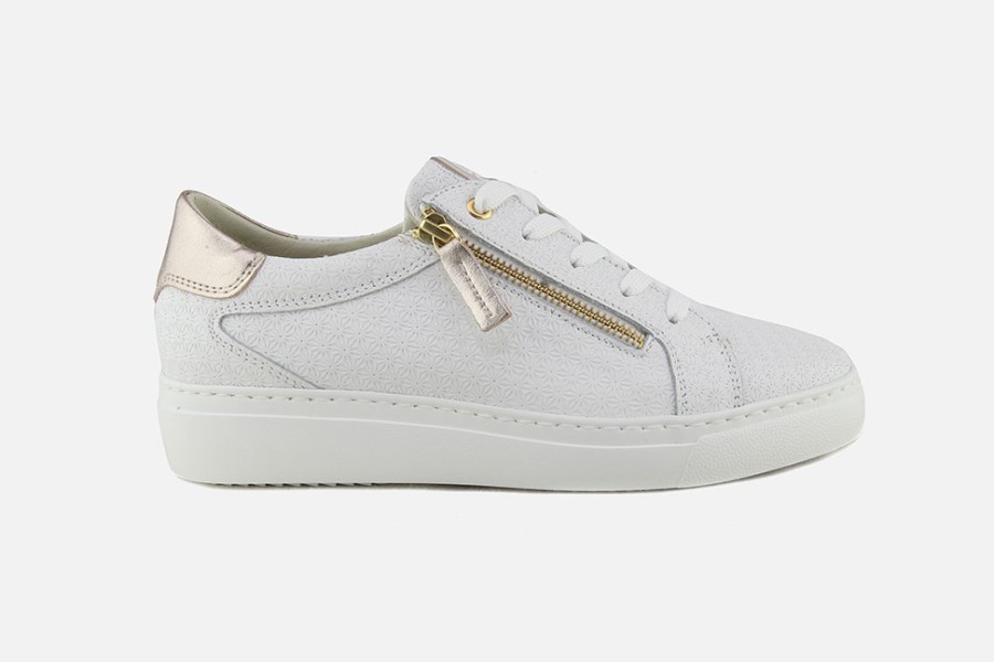 Women DLSport | Dlsport - Dixie Blanc Sneakers On Labotte